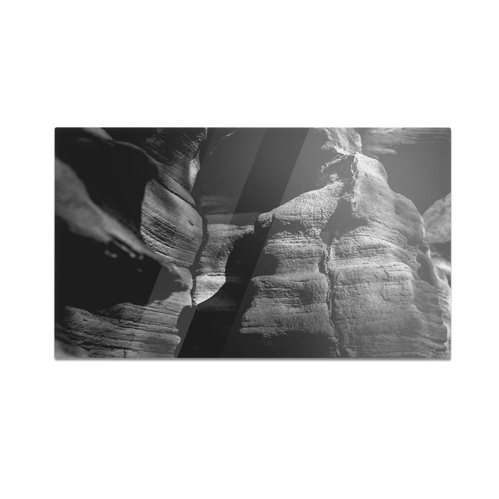 Szklana deska do krojenia HOMEPRINT Fragment skały 60x52 cm