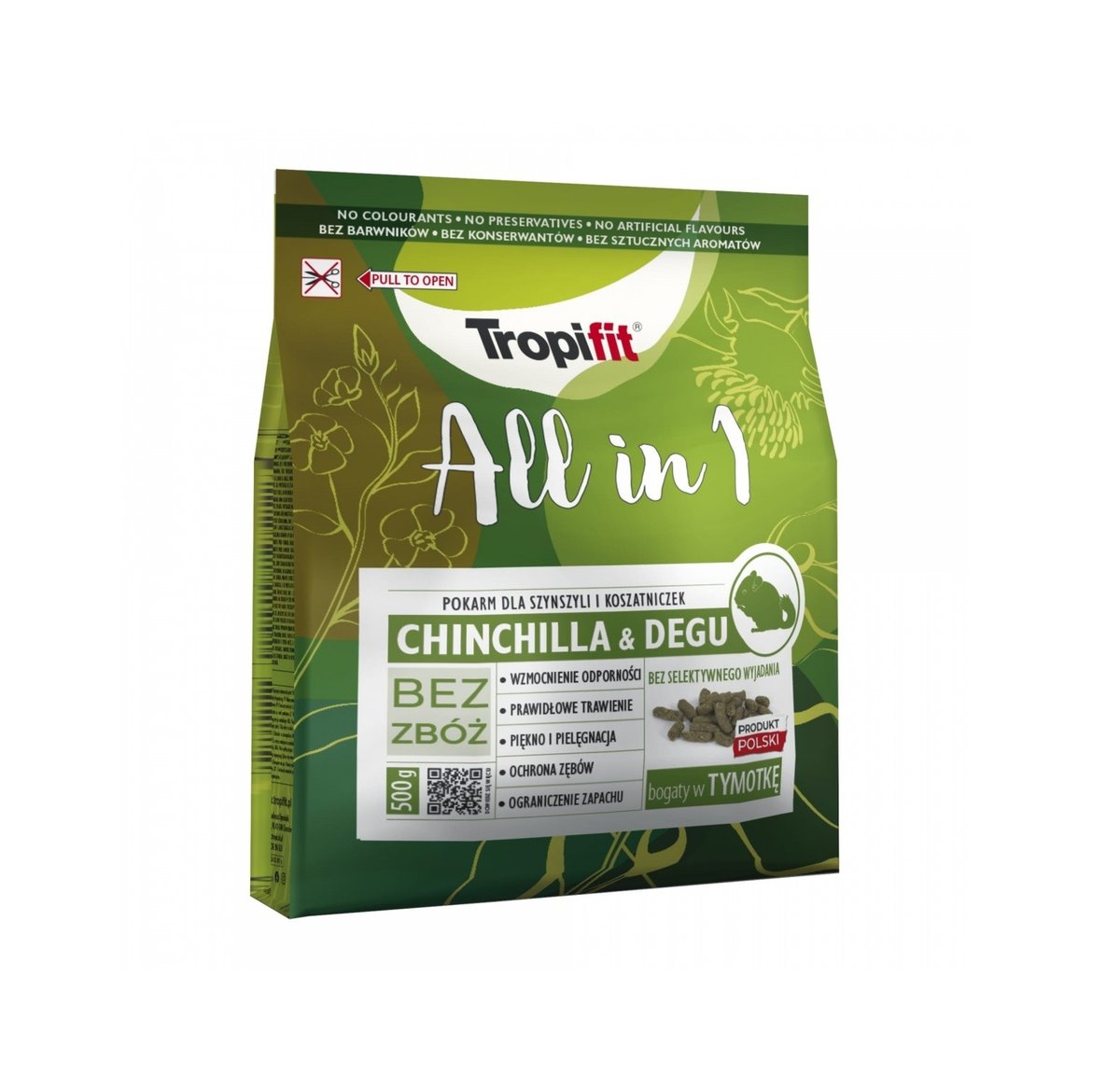 TROPIFIT ALL IN 1 CHINCHILLA&DEGU 500g