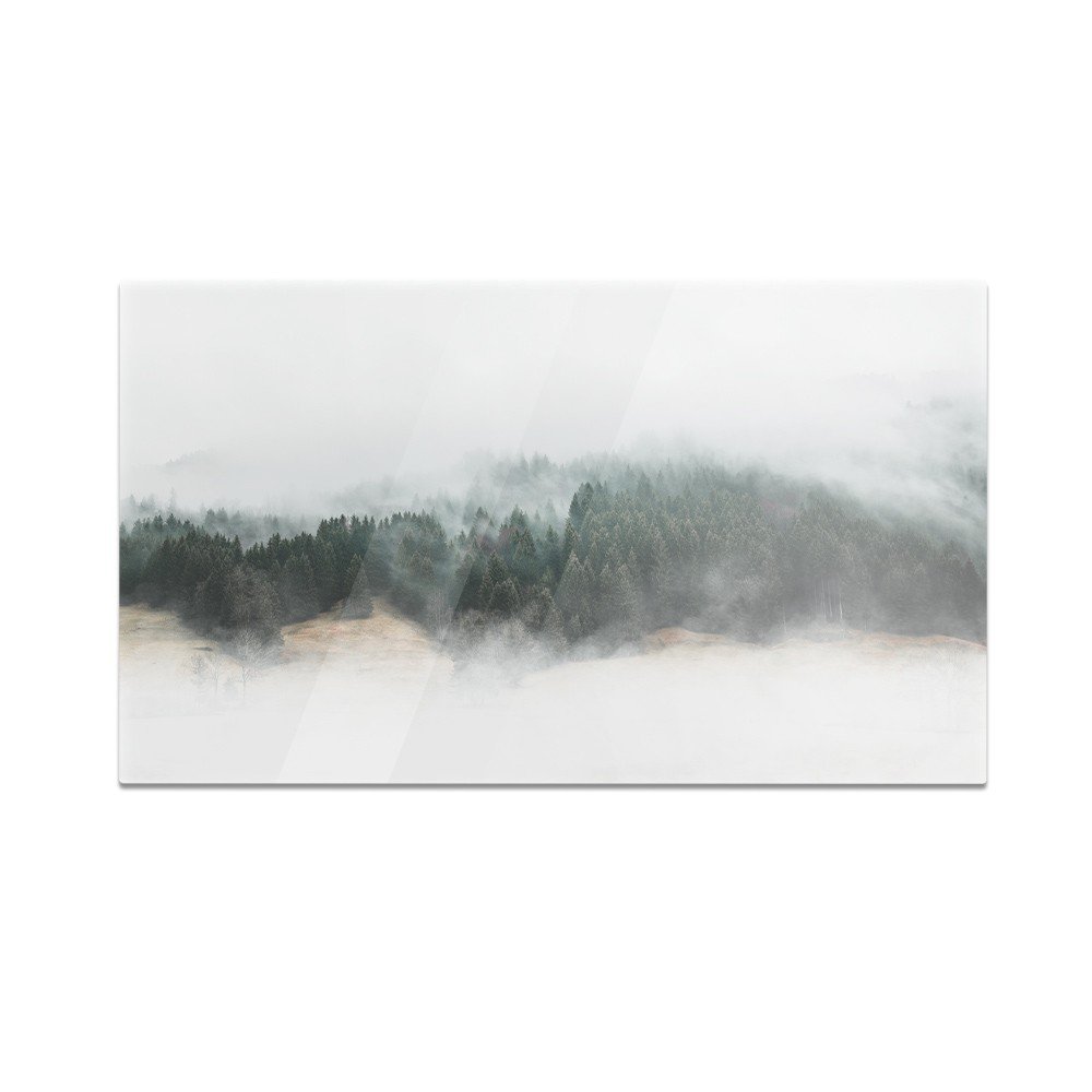 Szklana deska do krojenia HOMEPRINT Mistyczny krajobraz lasu 60x52 cm