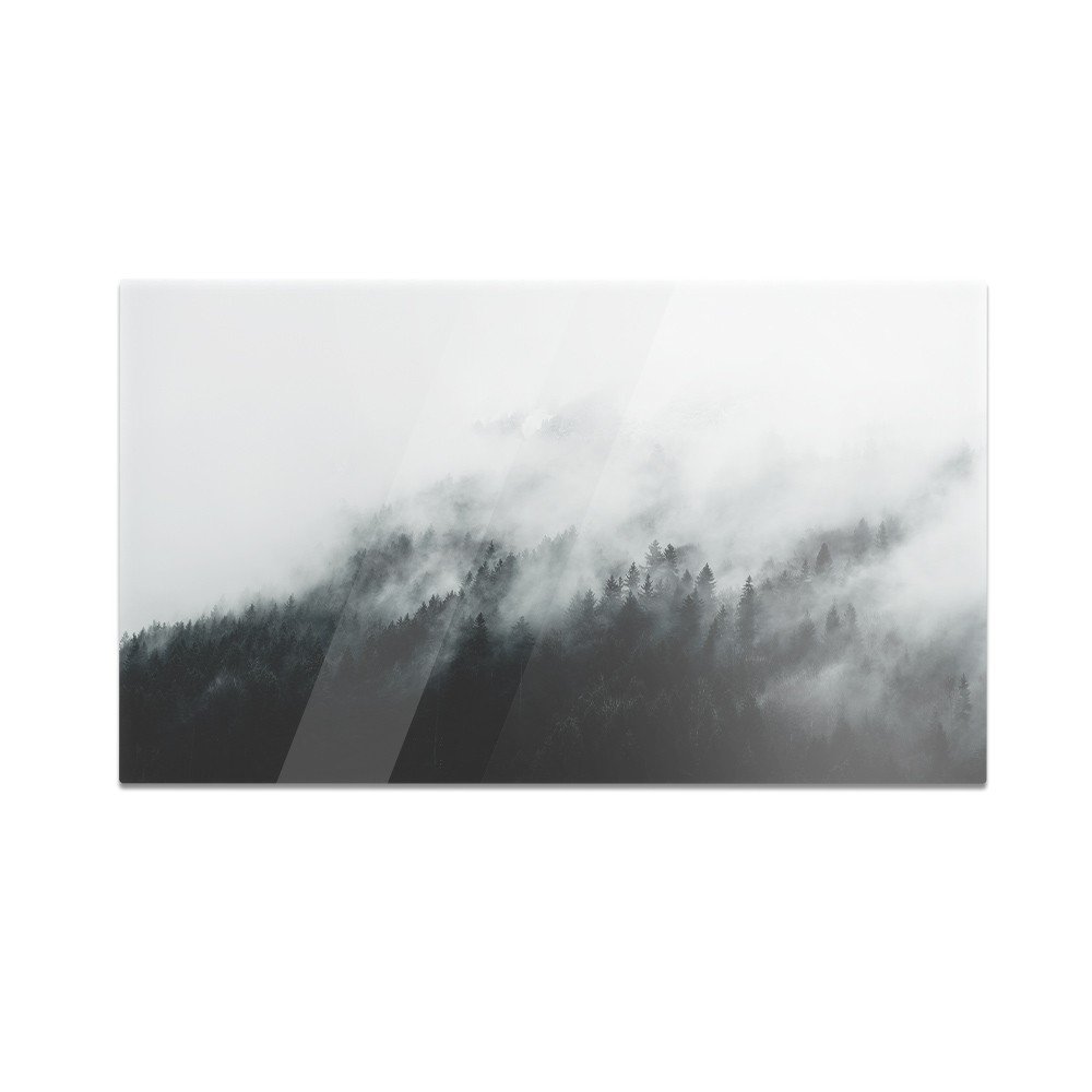 Szklana deska do krojenia HOMEPRINT Krajobraz górski we mgle 60x52 cm