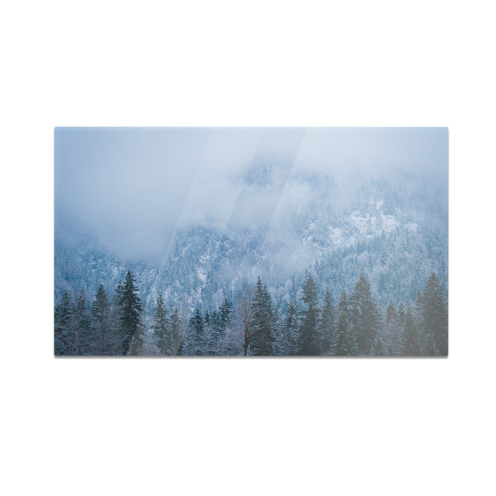 Szklana deska do krojenia HOMEPRINT Widok z gór o poranku 60x52 cm