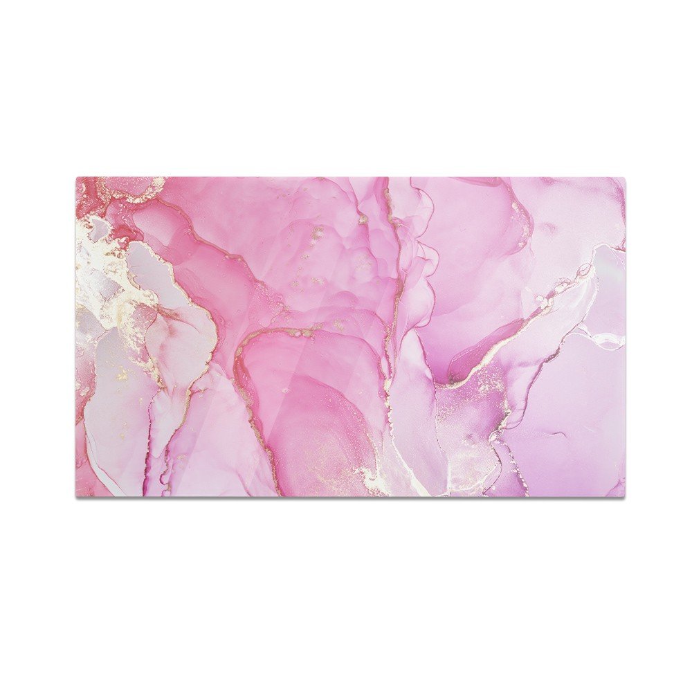 Szklana deska kuchenna HOMEPRINT Różowe rozmyte plamy 60x52 cm