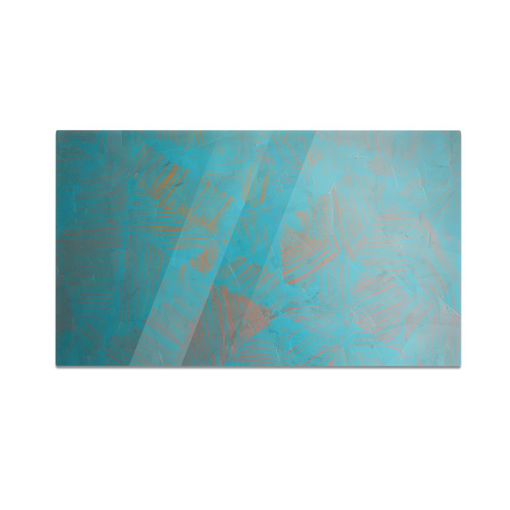 Szklana deska kuchenna HOMEPRINT Abstrakcyjne kreski 60x52 cm