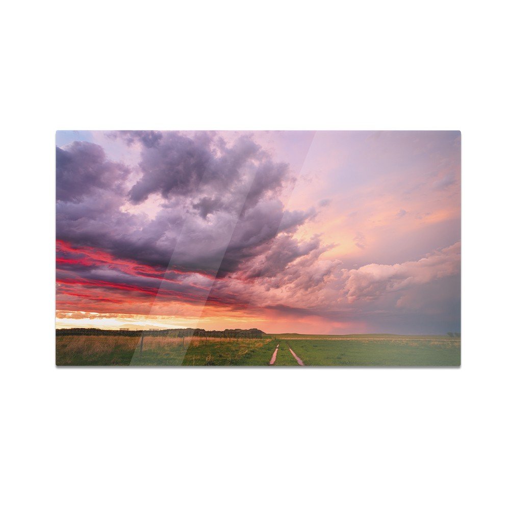 Szklana deska kuchenna HOMEPRINT Niebo o zachodzie słońca 60x52 cm