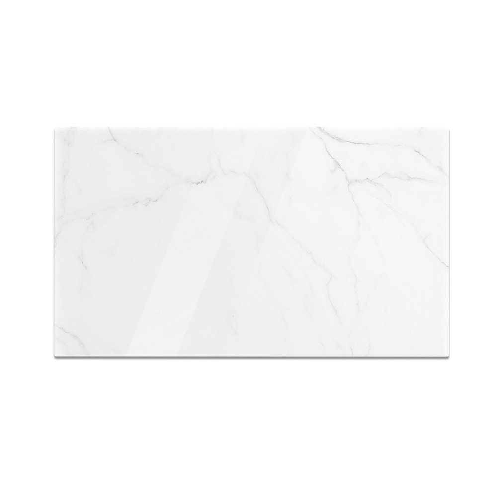 Szklana deska kuchenna HOMEPRINT Klasyczny biały marmur 60x52 cm