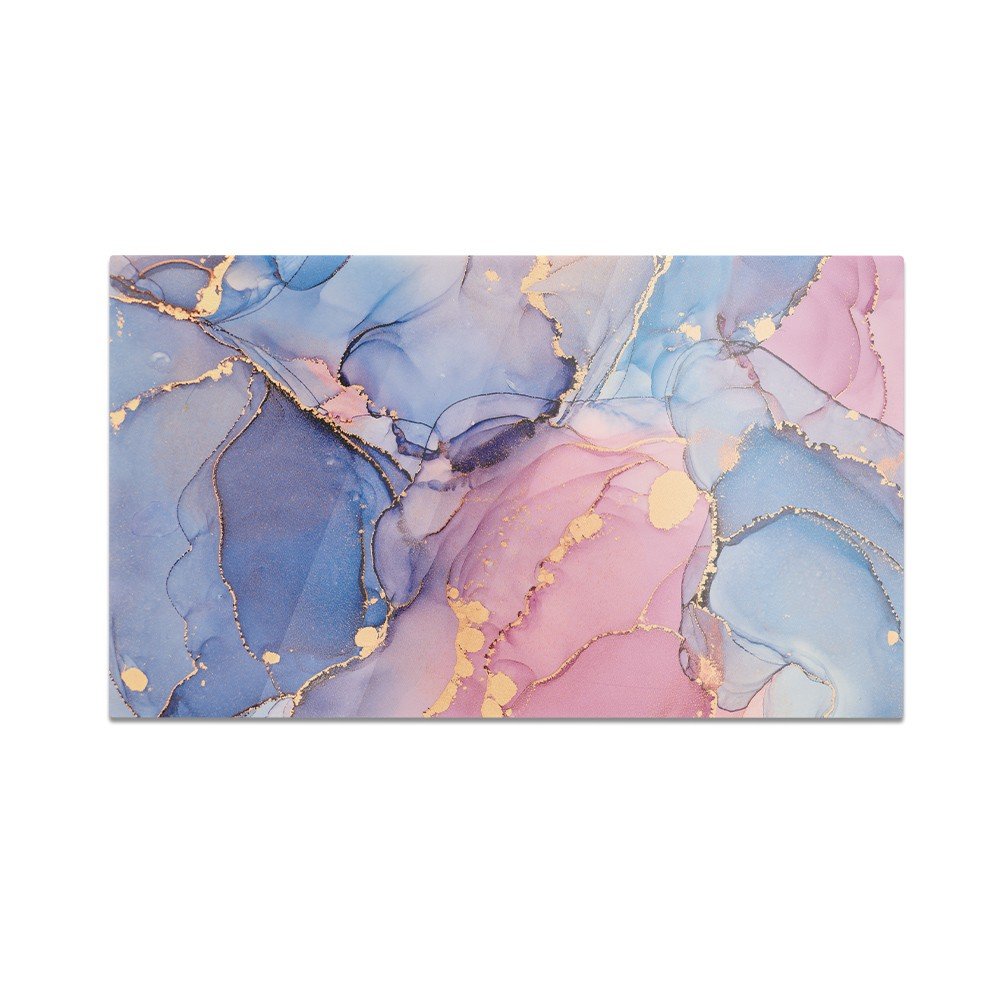 Szklana deska kuchenna HOMEPRINT Różowo-niebieskie plamy 60x52 cm