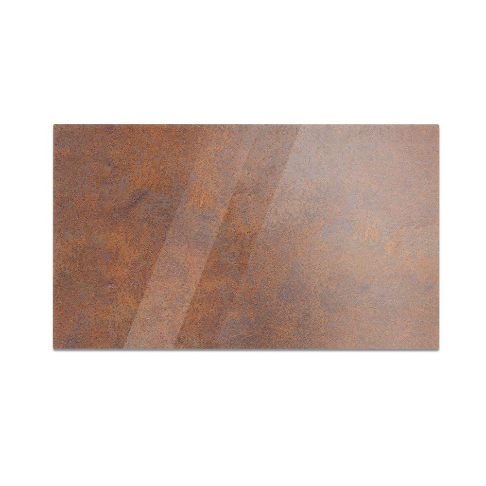 Szklana deska kuchenna HOMEPRINT Stara zardzewiała blacha 60x52 cm