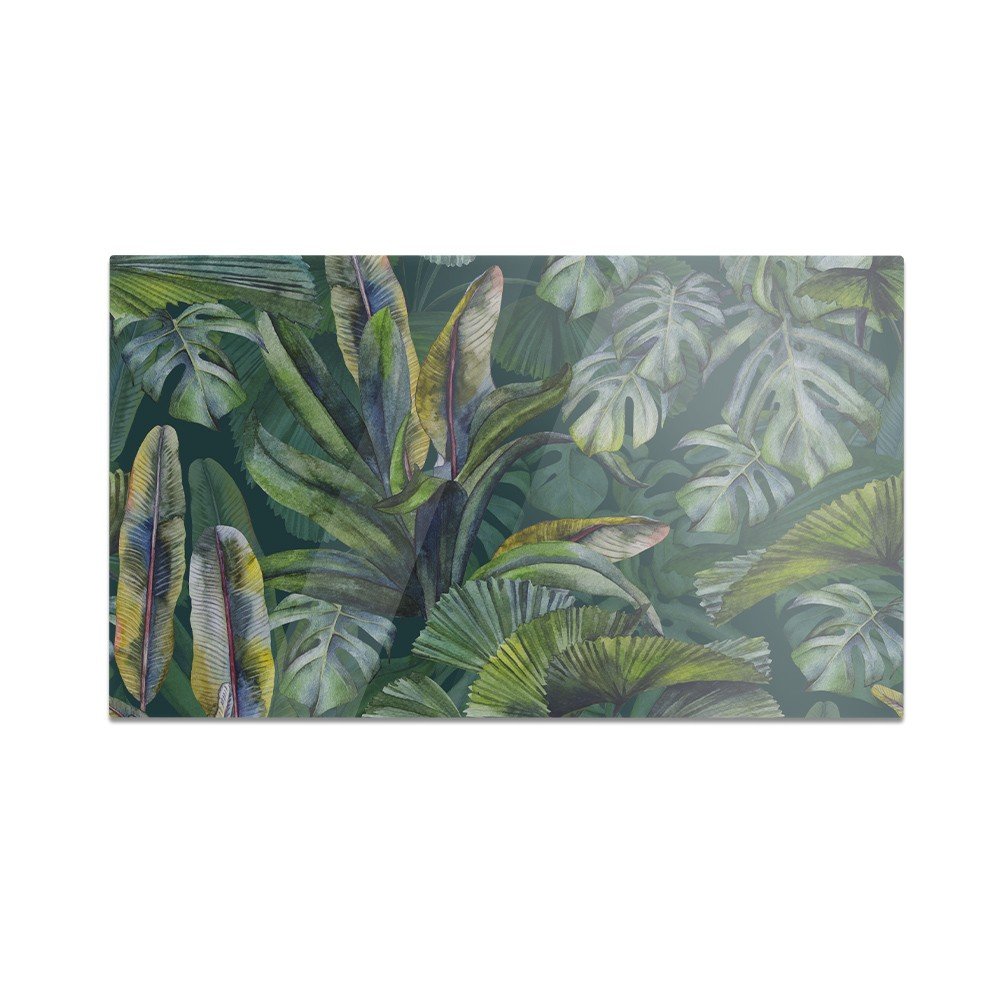 Szklana deska kuchenna HOMEPRINT Obraz dżungli 60x52 cm