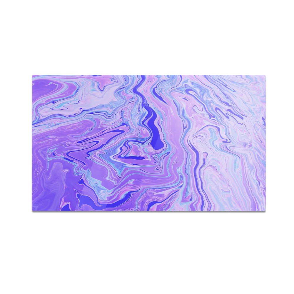 Szklana deska kuchenna HOMEPRINT Fioletowa ekspresja 60x52 cm