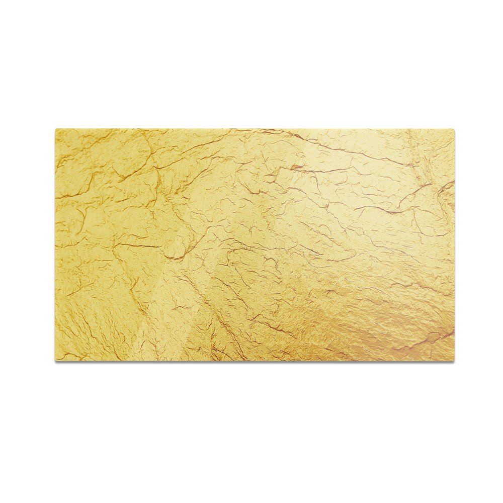 Szklana deska kuchenna HOMEPRINT Zbliżenie na złoto 60x52 cm