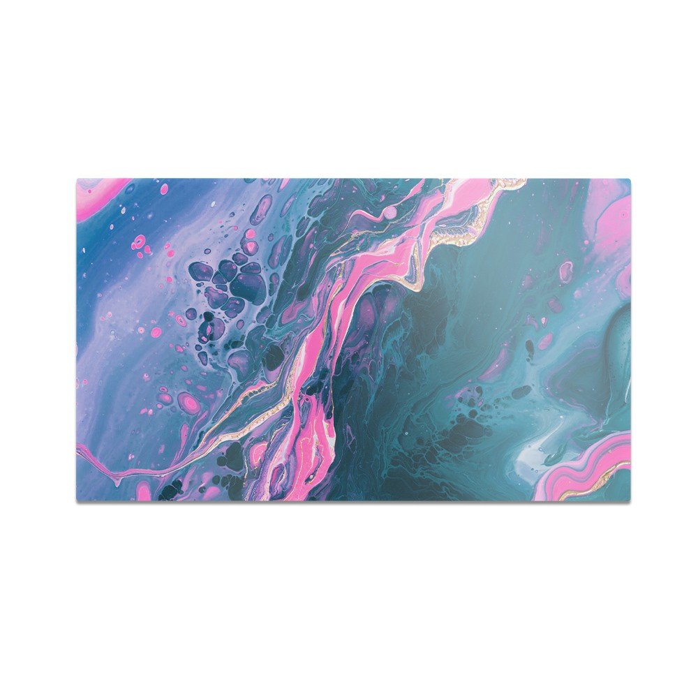 Szklana deska kuchenna HOMEPRINT Neonowy róż 60x52 cm