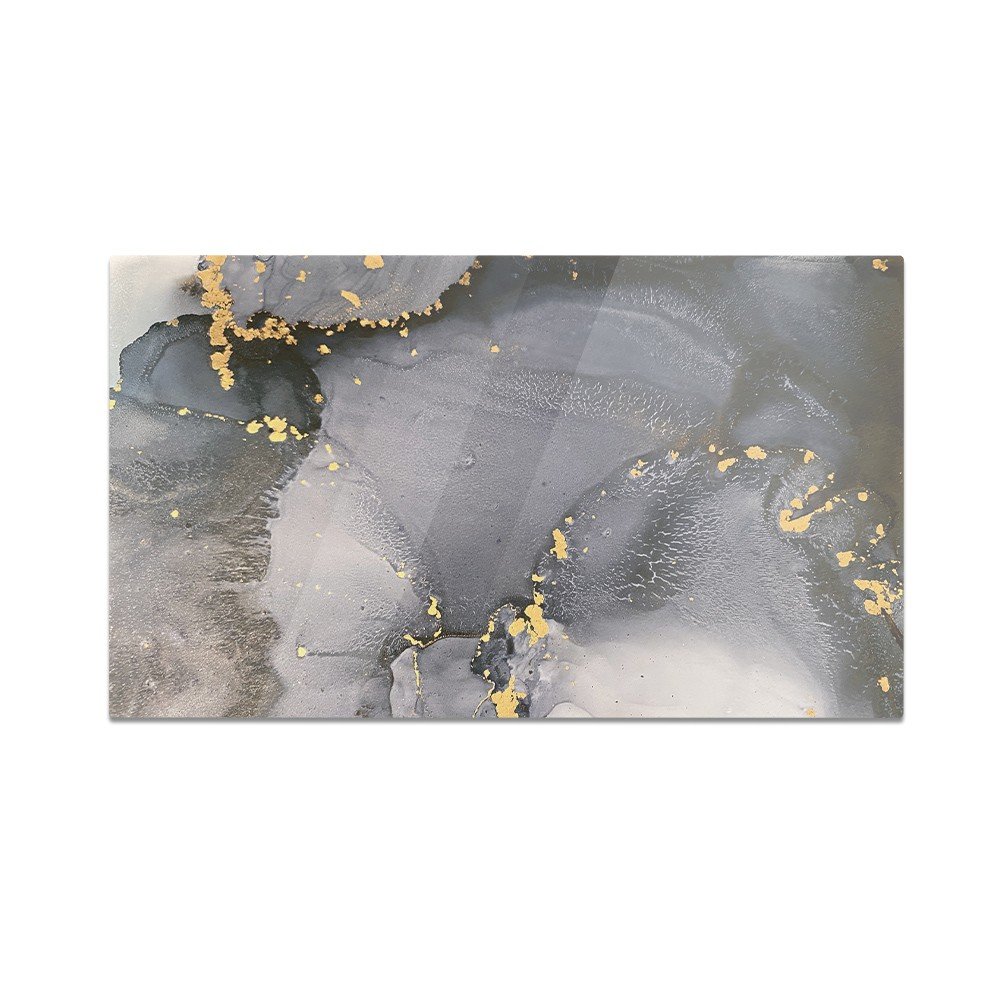 Szklana deska kuchenna HOMEPRINT Tło z złotymi smugami 60x52 cm