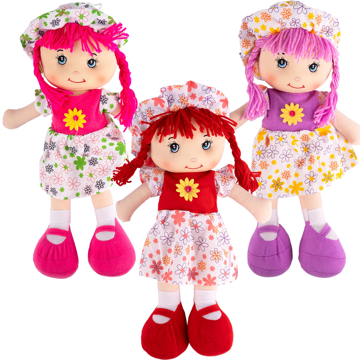 Lalka Szmaciana Pippi 42 cm
