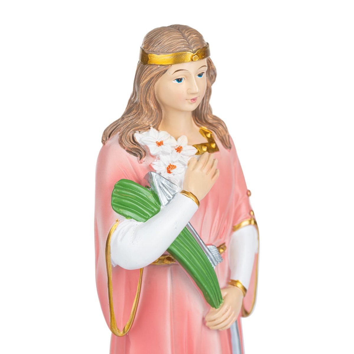 Święta FILOMENA Duża figurka PATRONKA szczęśliwych narodzin matek dzieci Żywego Różańca ORĘDOWNICZKA w potrzebach finansowych