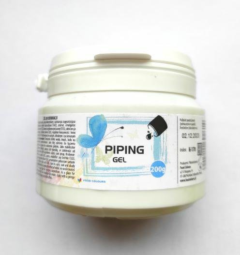 PIPING GEL DO DEKORACJI SPOŻYWCZEJ 200G