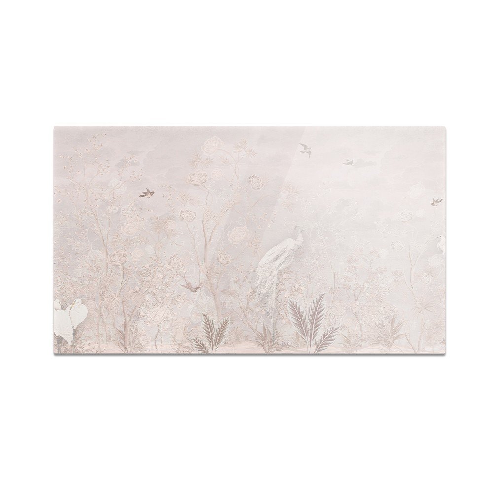Szklana deska kuchenna HOMEPRINT Dżungla i liście tropikalne 60x52 cm