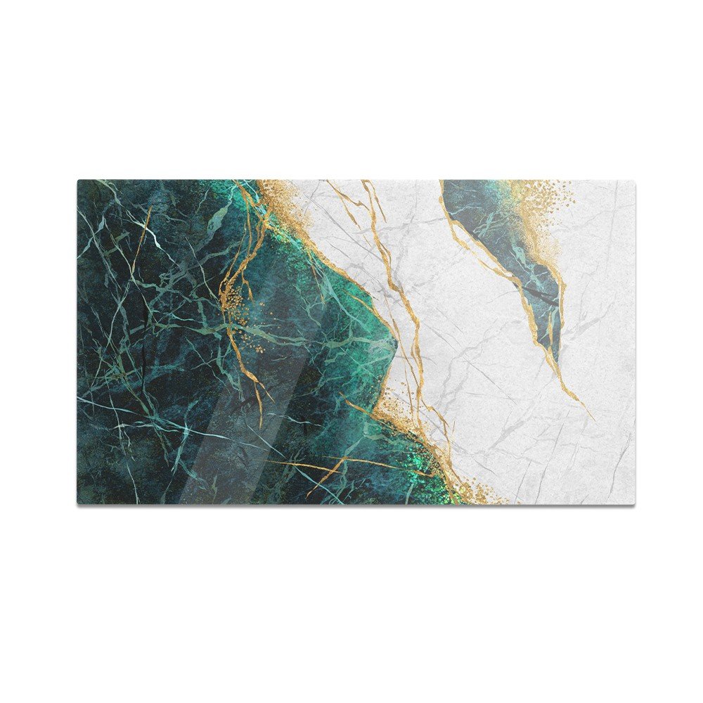 Szklana deska kuchenna HOMEPRINT Marmur dekoracyjny 60x52 cm