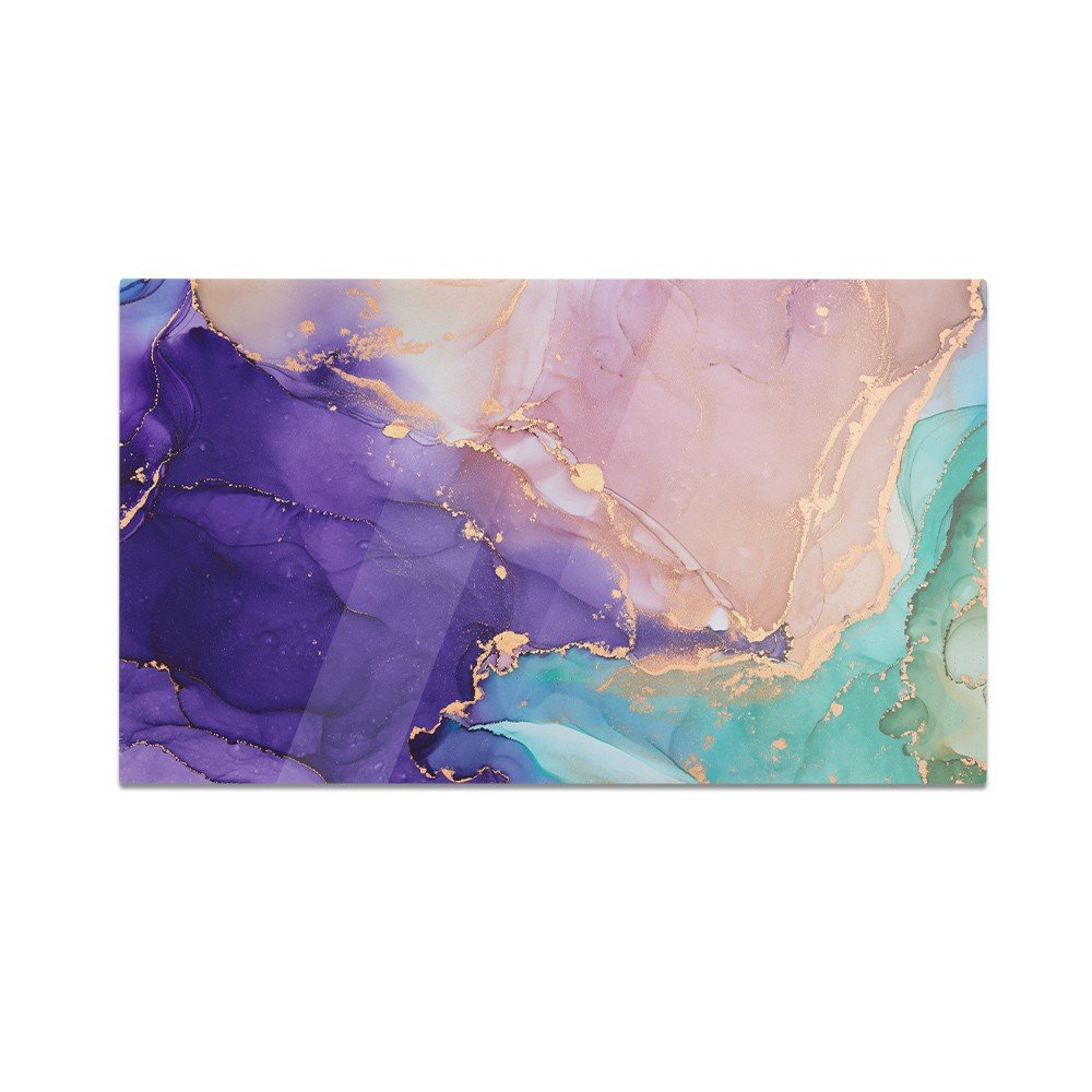 Szklana deska kuchenna HOMEPRINT Kolorowy atrament 60x52 cm