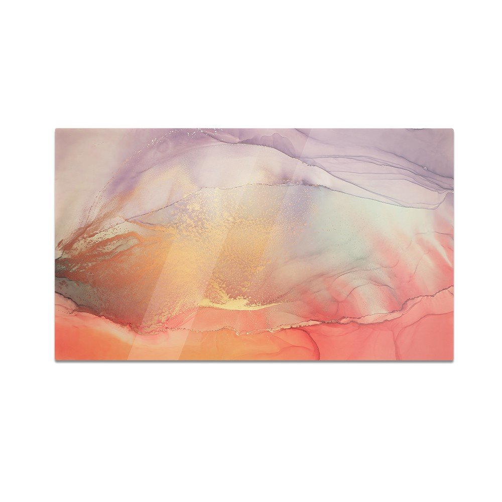Szklana deska kuchenna HOMEPRINT Kolorowa abstrakcja 60x52 cm