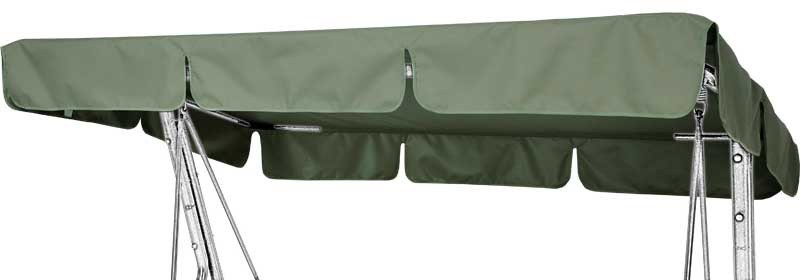 Dach na huśtawkę z wycięciami 120x225 cm khaki