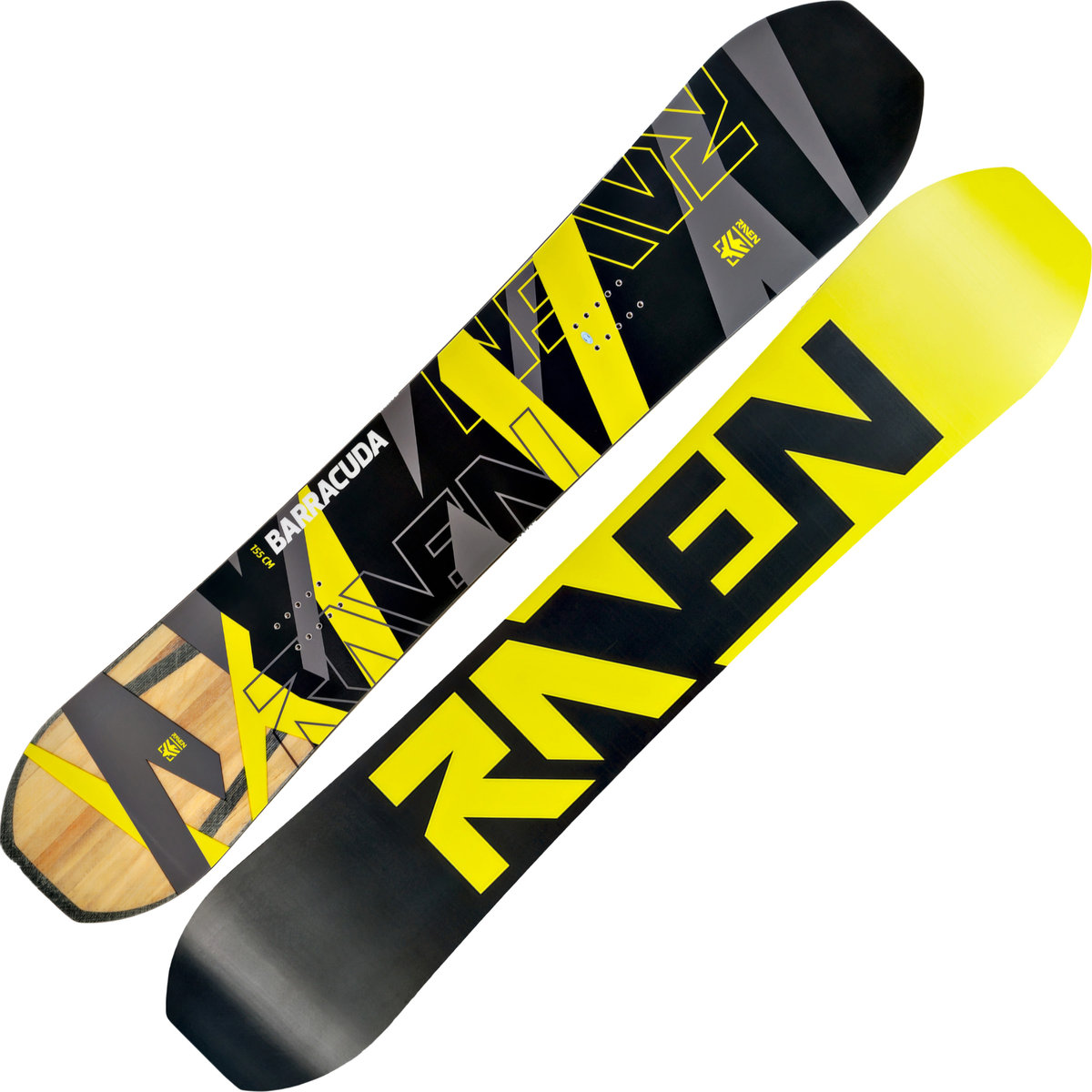 Deska snowboardowa Raven Barracuda Lime 147cm