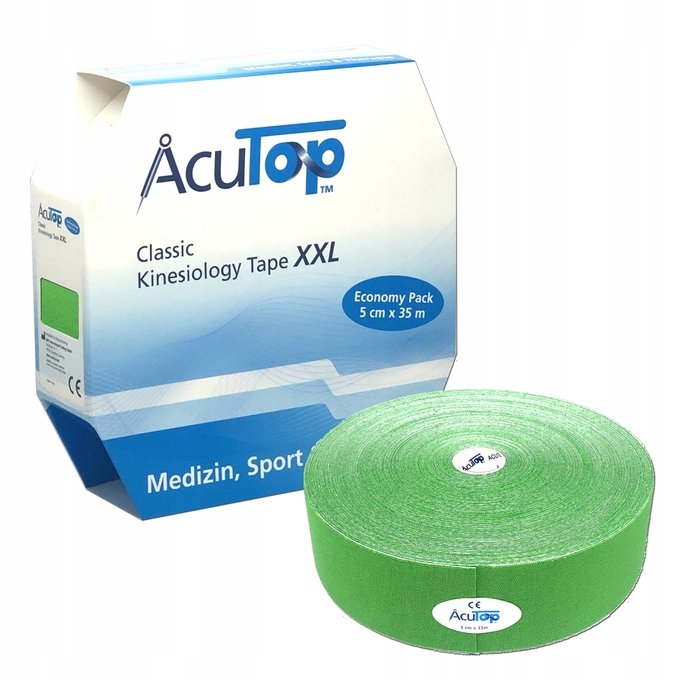 TAŚMA DO KINESIOTAPINGU ACUTOP XXL ZIELONY