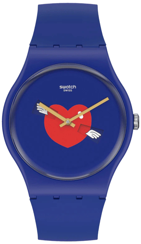 Zegarek Swatch SO29Z701 HEART IN BLUE BY SWATCH -