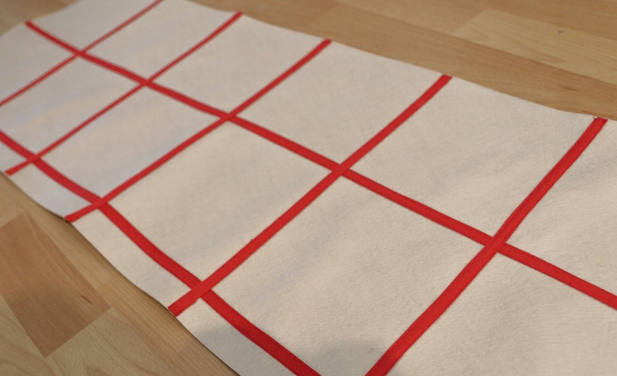 Mata do kart trójdzielnych