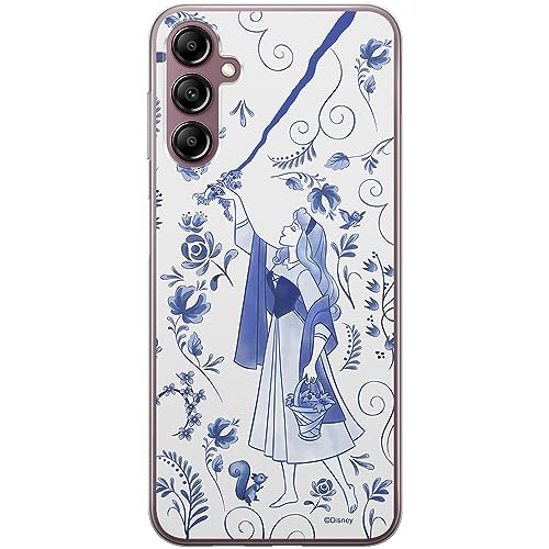 Etui Aurora 003 Disney Nadruk pełny Biały Producent: Samsung, Model: A14 4G/5G