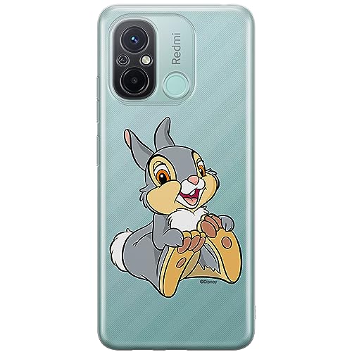 ERT GROUP etui na telefon Xiaomi REDMI 12C/ REDMI 11A, case oryginalny i oficjalnie licencjonowany przez Disney, wzór Thumper 002, optymalnie dopasowane, plecki z TPU częściowo przeźroczyste