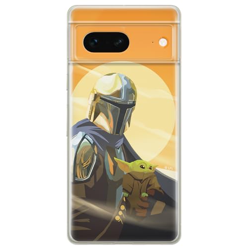 ERT GROUP etui na telefon Google PIXEL 7, case oryginalny i oficjalnie licencjonowany przez Star Wars, wzór Baby Yoda 020, optymalnie dopasowane, plecki z TPU