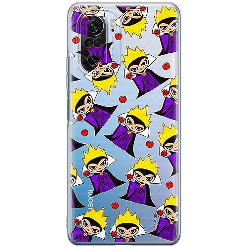 ERT GROUP etui na telefon Xiaomi MI 11i/ REDMI K40/K40 PRO/POCO F3/ F3 PRO, case oryginalny i oficjalnie licencjonowany przez Disney, wzór The Evil Queen 003, plecki z TPU częściowo przeźroczyste