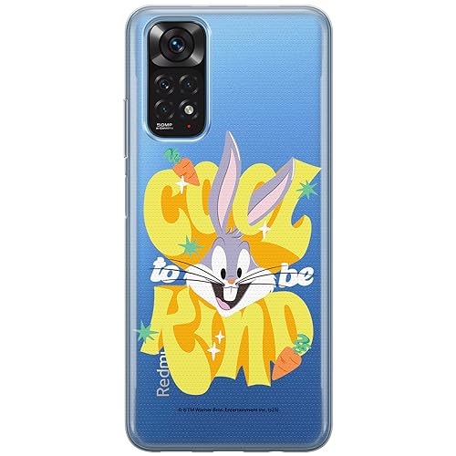 ERT GROUP etui na telefon Xiaomi REDMI NOTE 11T/ 11S 5G/ POCO M4 PRO 5G, case oryginalny i oficjalnie licencjonowany przez Looney Tunes, wzór Bugs 014, plecki z TPU częściowo przeźroczyste
