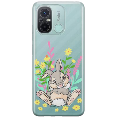 ERT GROUP etui na telefon Xiaomi REDMI 12C/ REDMI 11A, case oryginalny i oficjalnie licencjonowany przez Disney, wzór Thumper 004, optymalnie dopasowane, plecki z TPU częściowo przeźroczyste