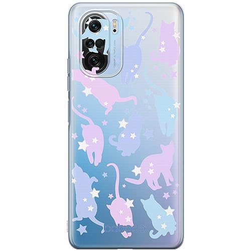 ERT GROUP etui na telefon Xiaomi MI 11i/ REDMI K40/K40 PRO/POCO F3/ F3 PRO, case oryginalny i oficjalnie licencjonowany przez Babaco, wzór Cats 016, plecki z TPU częściowo przeźroczyste