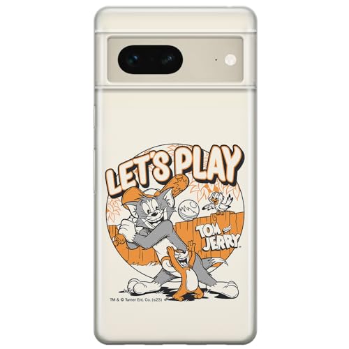 ERT GROUP etui na telefon Google PIXEL 7, case oryginalny i oficjalnie licencjonowany przez Tom & Jerry, wzór 044, optymalnie dopasowane, plecki z TPU