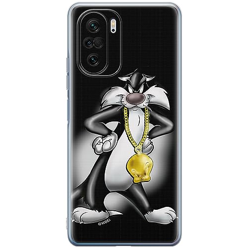 ERT GROUP etui na telefon Xiaomi MI 11i/ REDMI K40/K40 PRO/POCO F3/ F3 PRO, case oryginalny i oficjalnie licencjonowany przez Looney Tunes, wzór Sylvester 002, optymalnie dopasowane, plecki z TPU