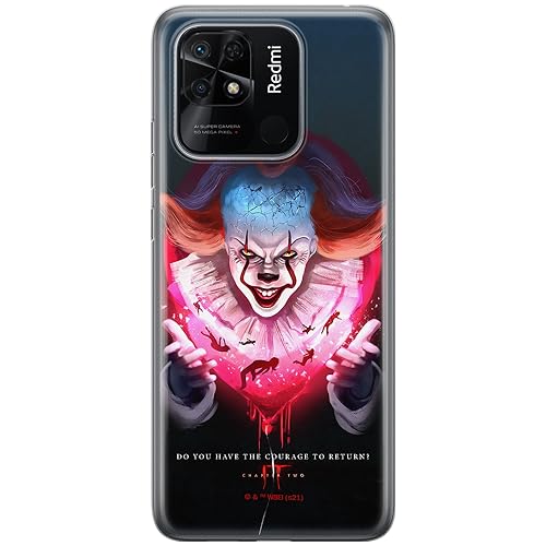 ERT GROUP etui na telefon Xiaomi REDMI 10C, case oryginalny i oficjalnie licencjonowany przez Horror, wzór It 020, optymalnie dopasowane, plecki z TPU
