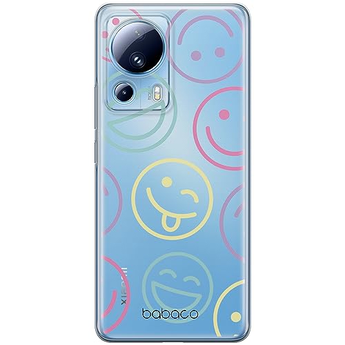 ERT GROUP etui na telefon Xiaomi 13 LITE/CIVI 2, case oryginalny i oficjalnie licencjonowany przez Babaco, wzór Positive vibes 002, optymalnie dopasowane, plecki z TPU częściowo przeźroczyste