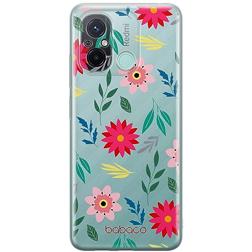 Etui dedykowane do Xiaomi REDMI 12C/ REDMI 11A wzór:  Kwiaty 010 oryginalne i oficjalnie licencjonowane