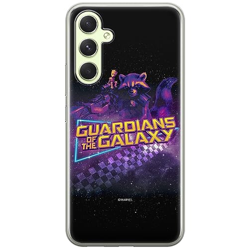 Etui Strażnicy Galaktyki 015 Marvel Nadruk pełny Czarny Producent: Samsung, Model: A54 5G