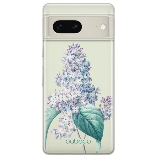ERT GROUP etui na telefon Google PIXEL 7, case oryginalny i oficjalnie licencjonowany przez Babaco, wzór Flowers 024, optymalnie dopasowane, plecki z TPU częściowo przeźroczyste