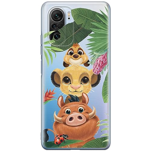 ERT GROUP etui na telefon Xiaomi MI 11i/ REDMI K40/K40 PRO/POCO F3/ F3 PRO, case oryginalny i oficjalnie licencjonowany przez Disney, wzór Simba & Friends 003, plecki z TPU częściowo przeźroczyste