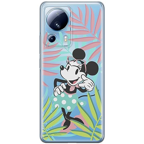 ERT GROUP etui na telefon Xiaomi 13 LITE/CIVI 2, case oryginalny i oficjalnie licencjonowany przez Disney, wzór Minnie 040, optymalnie dopasowane, plecki z TPU częściowo przeźroczyste