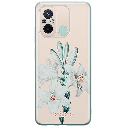 ERT GROUP etui na telefon Xiaomi REDMI 12C/ REDMI 11A, case oryginalny i oficjalnie licencjonowany przez Babaco, wzór Flowers 039, optymalnie dopasowane, plecki z TPU