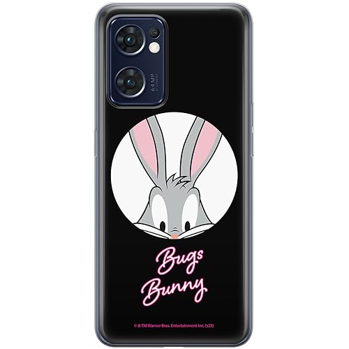 ERT GROUP etui na telefon Oppo RENO 7 5G, case oryginalny i oficjalnie licencjonowany przez Looney Tunes, wzór Bugs 023, optymalnie dopasowane, plecki z TPU