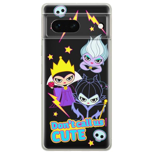 ERT GROUP etui na telefon Google PIXEL 7, case oryginalny i oficjalnie licencjonowany przez Disney, wzór Disney Villains 003, optymalnie dopasowane, plecki z TPU