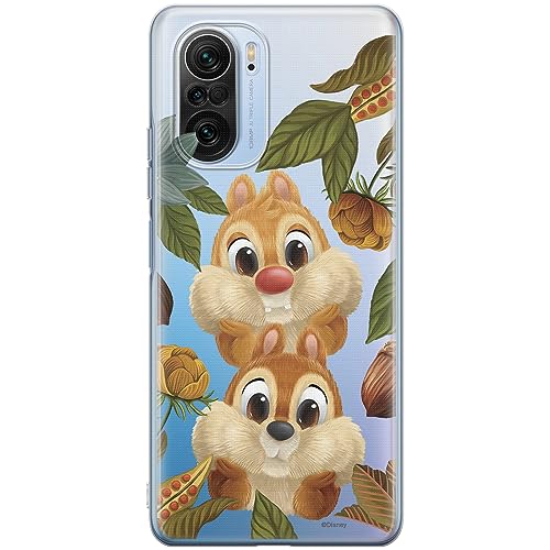 ERT GROUP etui na telefon Xiaomi MI 11i/ REDMI K40/K40 PRO/POCO F3/ F3 PRO, case oryginalny i oficjalnie licencjonowany przez Disney, wzór Chip & Dale 002, plecki z TPU częściowo przeźroczyste