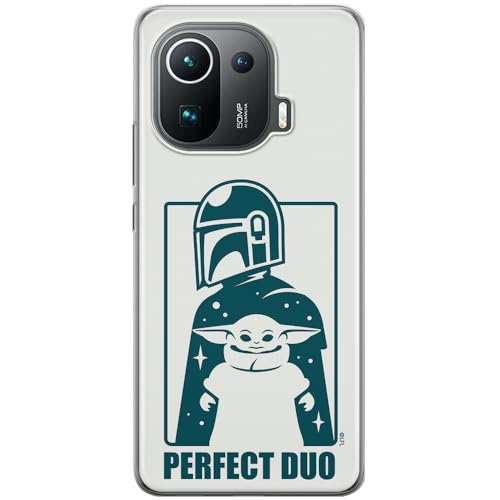 ERT GROUP etui na telefon Xiaomi MI 11 PRO, case oryginalny i oficjalnie licencjonowany przez Star Wars, wzór Baby Yoda 034, optymalnie dopasowane, plecki z TPU