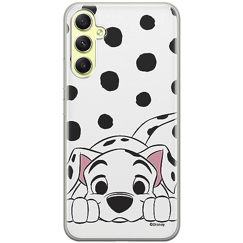 Etui Dalmatyńczyk 004 Disney Nadruk pełny Biały Producent: Samsung, Model: A34 5G